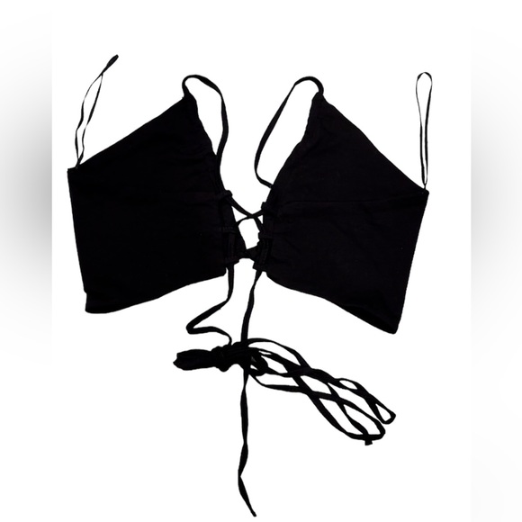 Princess Polly Tali Top Black Size US 2 EUR 4 - Picture 8 of 10